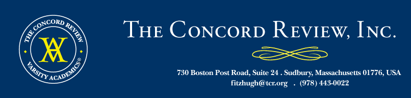 ѧʷĴ The Concord Review